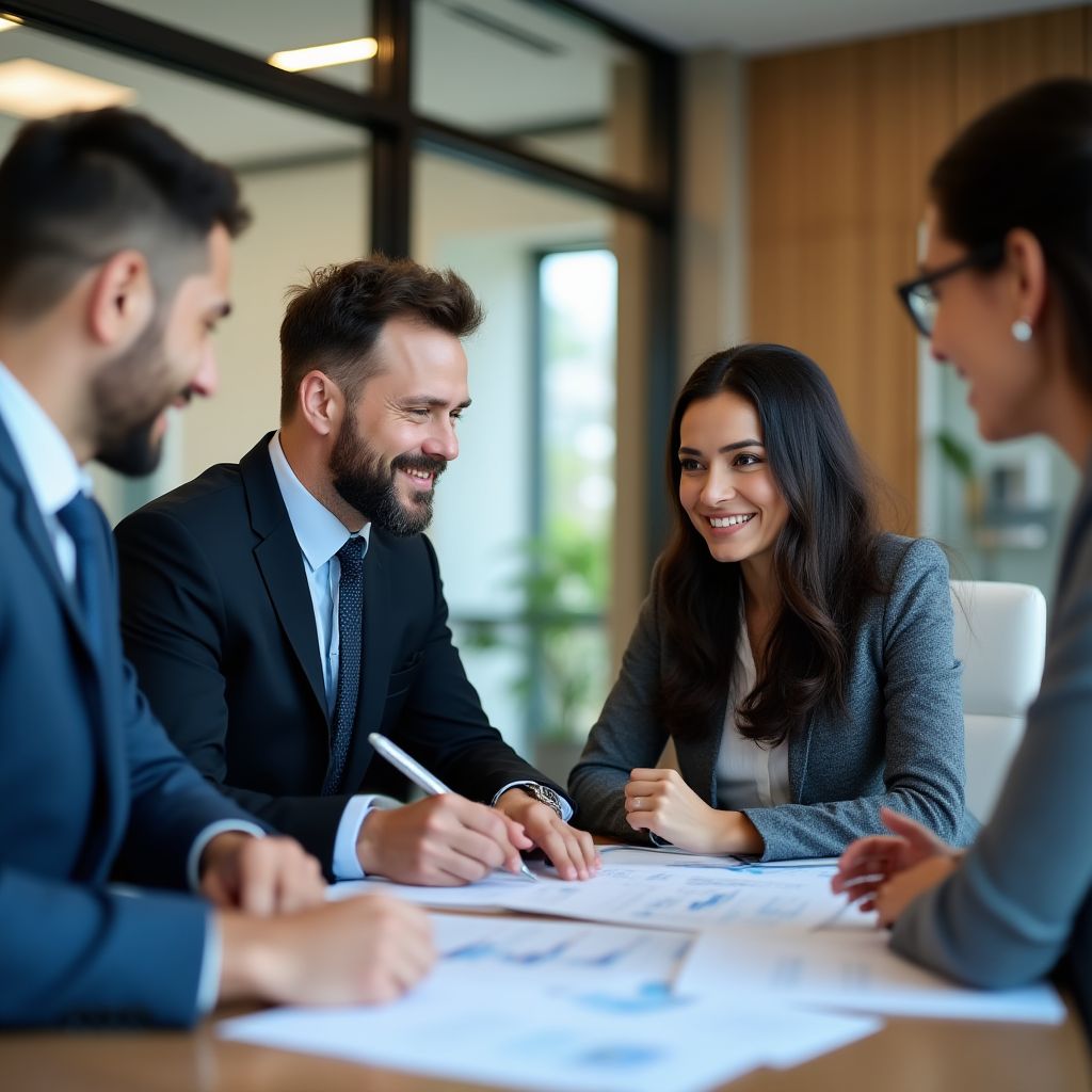 Reunión con clientes